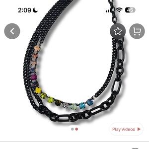 TOVA - Cricket Necklace in Smutt - Candy Crush